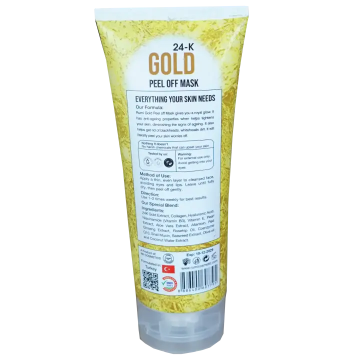 RUMI 24K Gold Mask (Peel-Off)