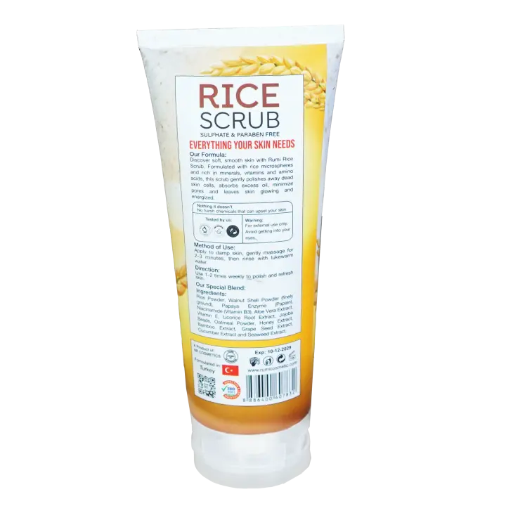 RUMI Rice Scrub