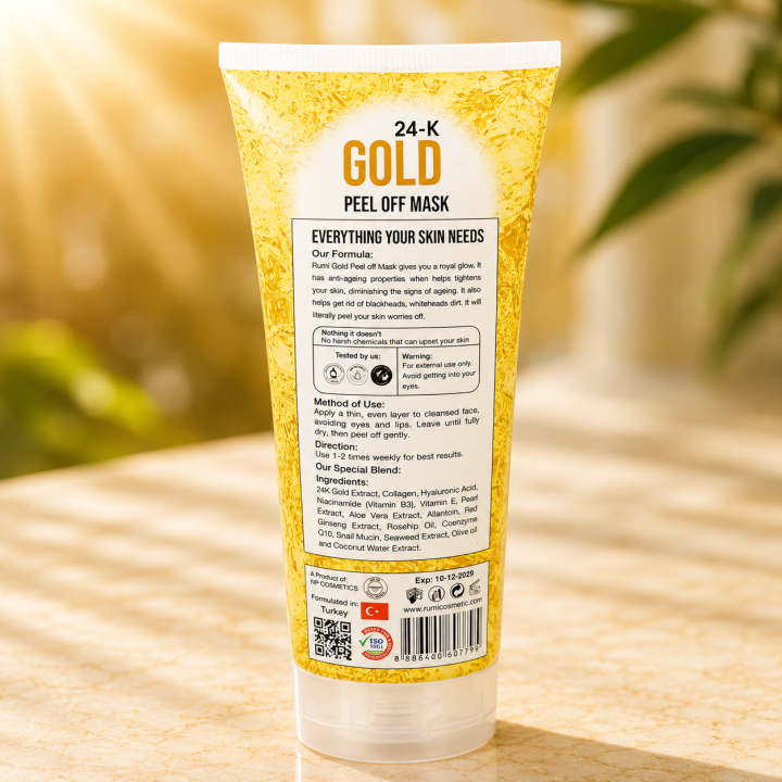 RUMI 24K Gold Mask (Peel-Off)
