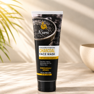 RUMI Charcoal & Collagen Hydrating Face Wash