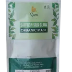 RUMI Saffron Silk Mask