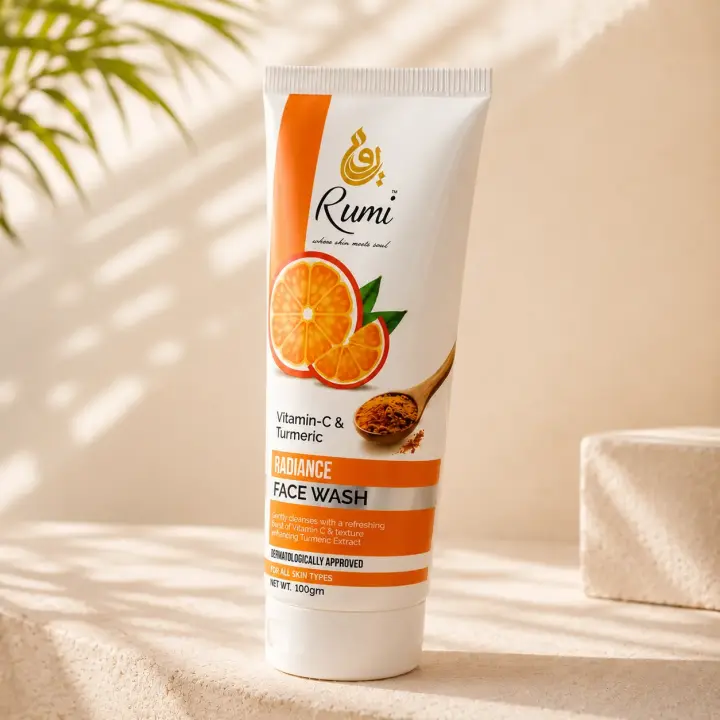 RUMI Vit-C & Turmeric Radiance Face Wash